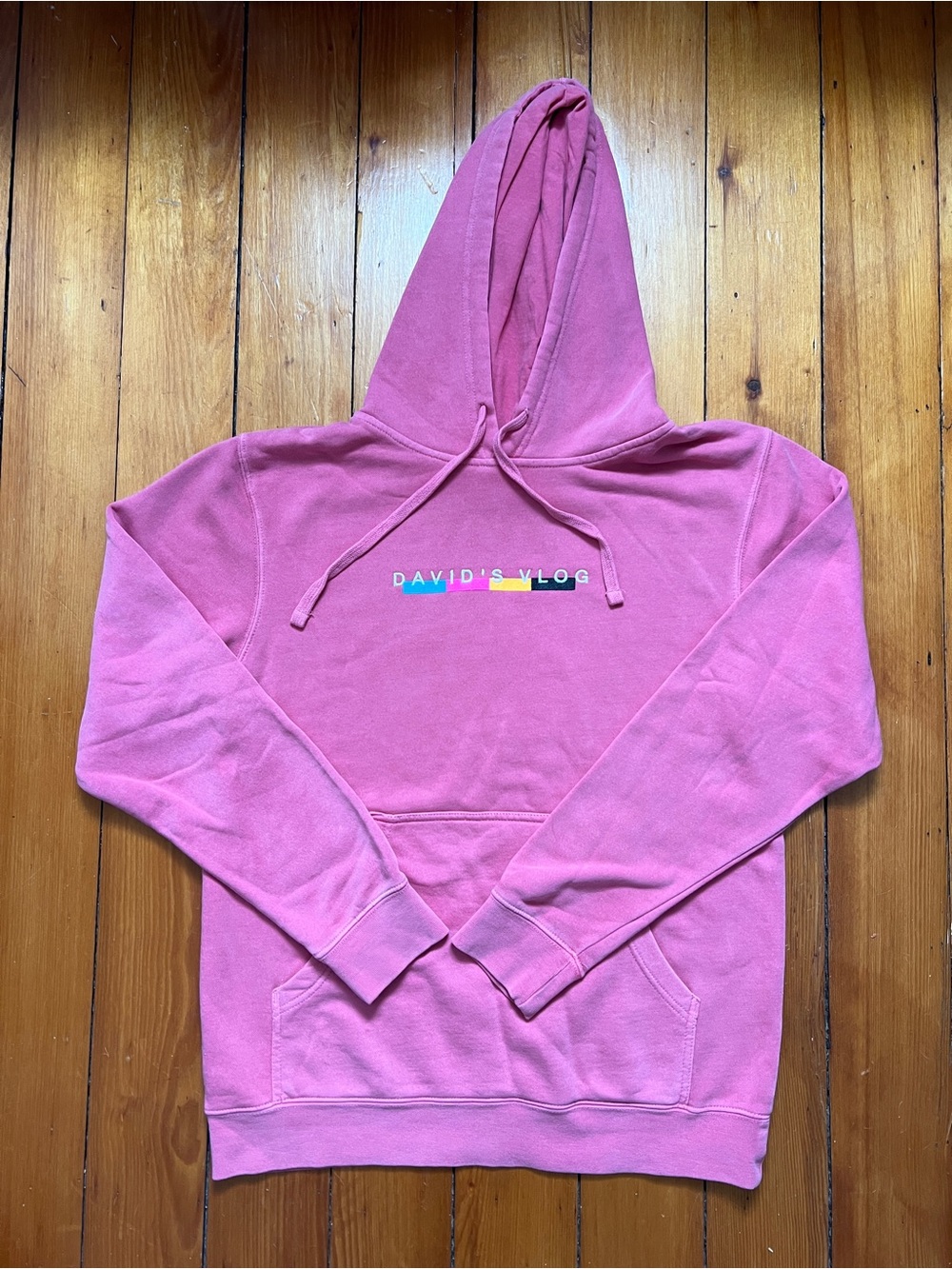 david dobrik vlog squad sweatshirt david’s vlog pink brand new small